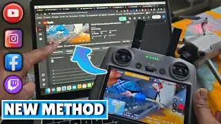 DJI Mini 4- How to Live Stream on YouTube (Anyone Can Do) DJI live stream RTMP