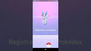 SHINY SYLVEON 😻✨ Pokémon Go! #shorts