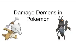 A PowerPoint about Pokemon's Damage Demons