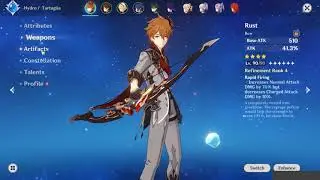 Tartaglia Childe f2p Build || F2p Normal Attack Build & 260k Nuke Build Showcase