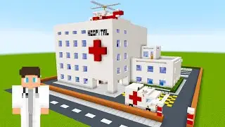 Minecraft Tutorial: How To Make A Hospital City Build 2021