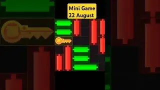 Mini Game Puzzle Today 19 August #hamstercombatminigame #hamsterkombat #hamsterkombatdailycombo