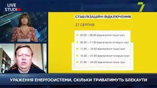 УРАЖЕННЯ ЕНЕРГОСИСТЕМИ. СКІЛЬКИ ТРИВАТИМУТЬ БЛЕКАУТИ