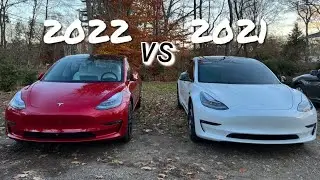 Comparing 2022 and 2021 Tesla Model 3 - Tesla Cheaped out and Quality Got Worse!