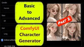 Build a Character Portrait Generator with ComfyUI API, Python, WebSocket and Gradio - Part 2