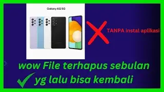 Cara kembalikan file foto terhapus di HP samsung