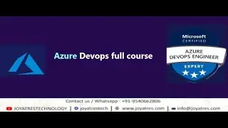 Azure Devops Full Course | Azure Devops Realtime Training | Azure cloud Expert |