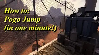 [TF2] How To: Pogo Rocket Jump in under 60 Seconds!