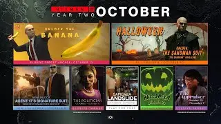 HITMAN 3 Year 2 October Roadmap (Halloween Edition)