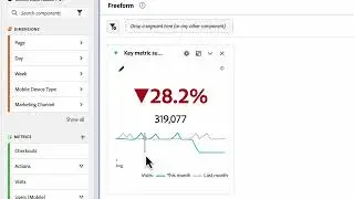 Key Metric Summary in Analysis Workspace