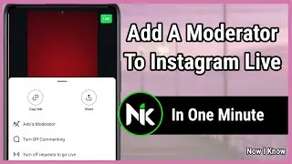 How To Add Moderator On Instagram Live 2024