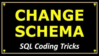 SQL SERVER: CHANGE TABLE SCHEMA