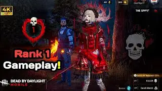 17 Minutes Of Rank 1 Spirit Gameplay! | Dbd Mobile