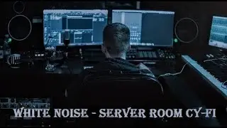 WHITE NOISE SERVER ROOM & Binaural Beats | Stress Relief | Deep Restful Sleep | Tinnitus | SLEEP AID