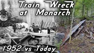 1952 ABANDONED TRAIN WRECK! What will we find?!?