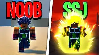 Going From NOOB To SSJ In NEW Roblox DBZ Game... (Path To Power) Pt.1