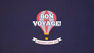 Bon Voyage! - Крутое Весёлое Видео Новогоднего Корпоратива - Новогодний Корпоратив Компании