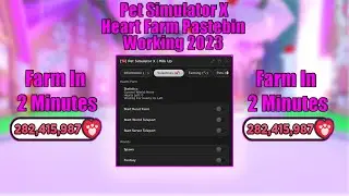 [VALENTINE] Pet Simulator X BEST Hack Script HEART AUTOFARM PASTEBIN  FAST AUTOFARM