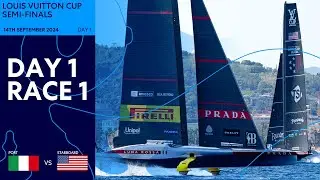 Louis Vuitton Cup Semi-Final Race 1 | Luna Rossa Prada Pirelli vs. NYYC American Magic | Full Replay