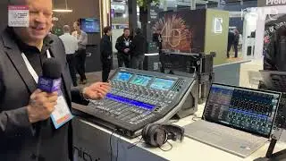 ISE 2024: TASCAM Shows Sonicview 24XP Digital Recording/Mixing Console and SB-16d Dante Stage Box