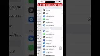 iPhone text size change #shorts iPhone text message #iphonefeatures #iphonetipsandtricks#iphoneflash