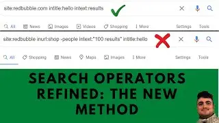 Stop using the old search operator method - New best Redbubble keyword method 2021