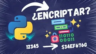 Como ENCRIPTAR una Contraseña en Python | Encriptar y desencriptar contraseña Python