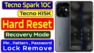 How to Hard Reset Tecno Spark 10C ? #tecno #spark10c #hardreset