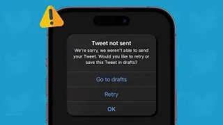 Twitter Tweet not sent error troubling a section of users