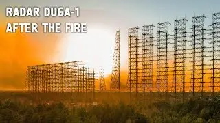 Radar DUGA-1 and Chornobyl-2 after the fire – ЗГРЛС Дуга-1 і Чорнобиль-2 після пожежі