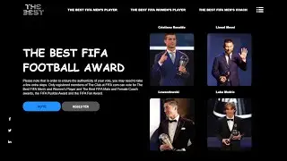 How To Create FIFA The Best Landing Page Using HTML and CSS