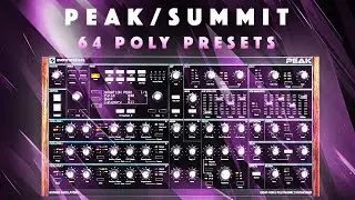 Novation Peak & Summit: 64 Keys/Synth Presets. Sound Demo, No Talking