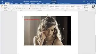 How to Add Text to Your Images in Word: Put words on pictures in  word