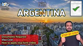 Argentina E visa 2024 🇦🇷 | How to Apply Argentina E visa form Online | Argentina Tourist visa.