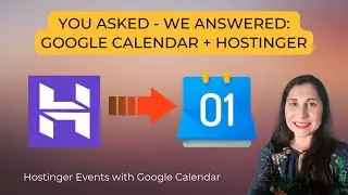 Question Answered: #Hostinger with #google #calendar events