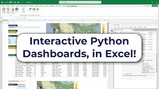 Interactive Python Dashboards in Excel