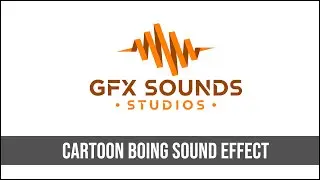 Cartoon Boing Sound Effect