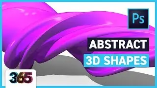 Abstract 3D Shapes | Photoshop CC Tutorial 