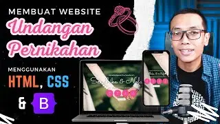 Membuat Website UNDANGAN PERNIKAHAN dengan HTML, CSS & BOOTSTRAP 5 | Part 1 | #NGOBAR38