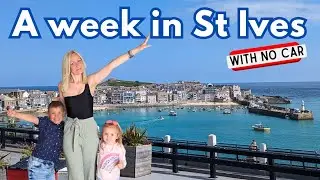 ST IVES FAMILY HOILDAY VLOG, CORNWALL, things to do in St Ives and surrounding areas with kids 🩵💛🩷