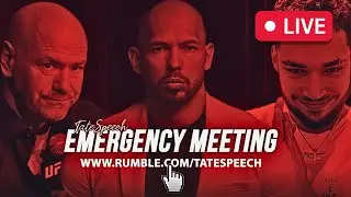 Andrew Tate Emergency Meeting With DANA WHITE (WATCH NOW)