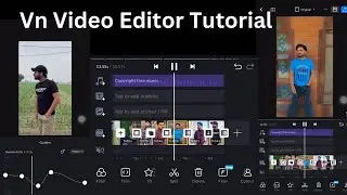 VN video editor tutorial Hindi🔥| Vn app se editing kaise kare | How to use vn video editor |