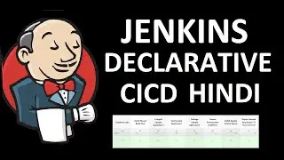 Jenkins CICD Declarative Pipeline Hindi | How To Create Declarative Pipeline Step By Step Hindi