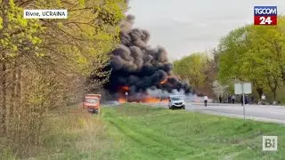 Scontro tra un bus, unauto e una cisterna: morte 27 persone in Ucraina