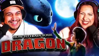 HOW TO TRAIN YOUR DRAGON (2010) MOVIE REACTION - THIS WAS A BLAST! - FIRST TIME WATCHING - REVIEW