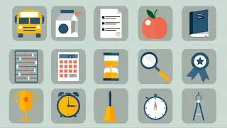 105 Animated Icons | After Effects template