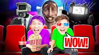 SKIBIDI TOILET MOVIE!? (LANKYBOX REACTS TO SKIBIDI TOILET MULTIVERSE, SKIBIDI WARS & MORE!)