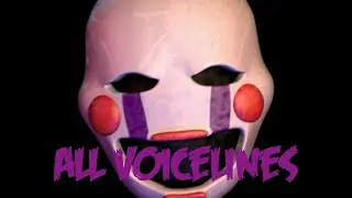 The Marionette | All Voicelines with Subtitles | Ultimate Custom Night