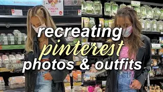 RECREATING PINTEREST PHOTOS + OUTFITS *aesthetic* | (WINTER 2022 INSTAGRAM FEED INSPO)