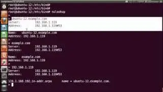 Master DNS server in ubuntu server 12.04 LTS